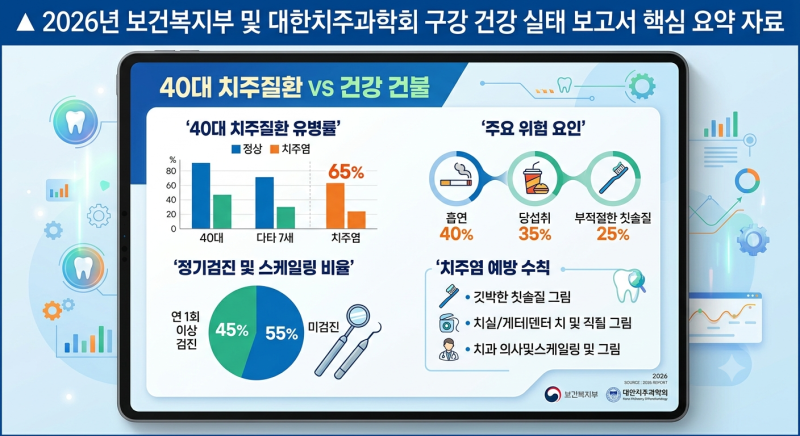 40대 치주염 빨간불, 양치 후 리스테린 사용법과 진짜 효과 총정리