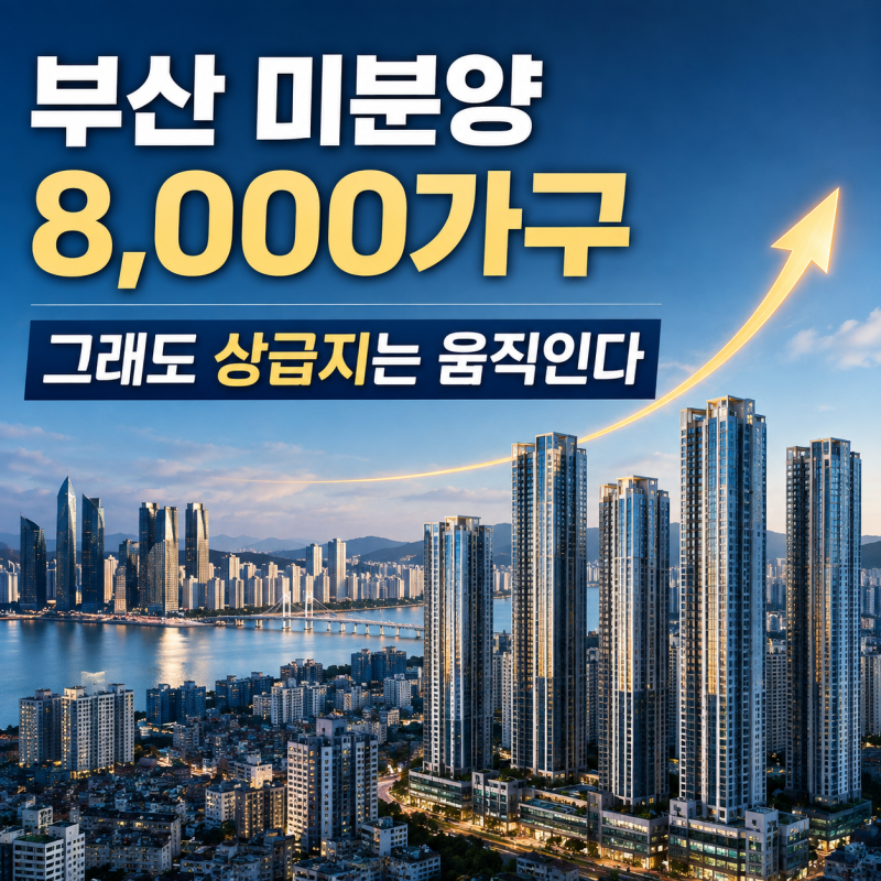 부산 미분양 아파트 8,000가구｜해운대·수영구 알짜 아파트 찾는 법