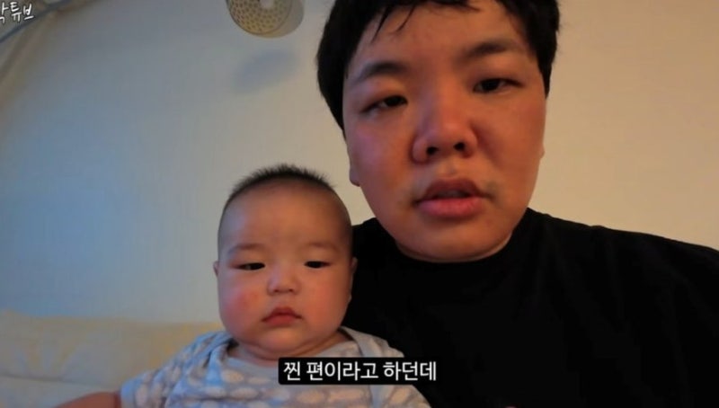 아들 주사에 5초 만에 눈물 뚝…곽튜브 "이건 유전이다" 난리난 이유