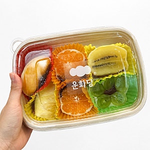 제주 동문시장 과일모찌 맛집 운화당 예약방법 및 포장 후기