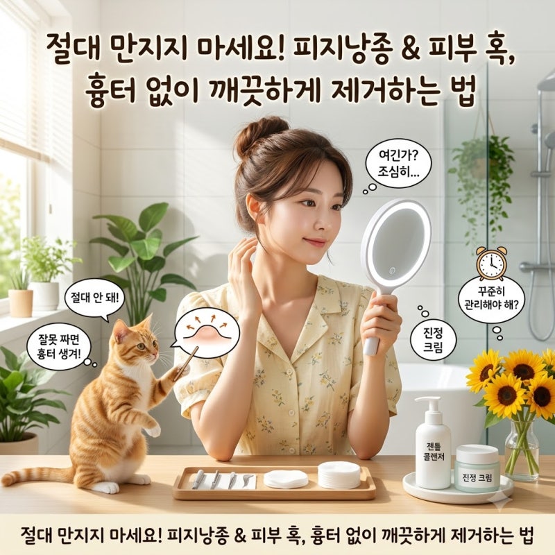피지낭종 피부 멍울 손대지 말고 안전하게 대처하는 법