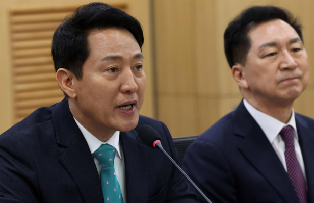 오세훈이 말한다 "용산공원 대신 <b>탄천 물재생센터</b>?"