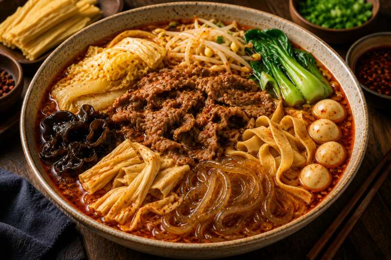 집에서 마라탕 만들기｜마라탕집에서 먹던 맛, 재료 조합부터 소스까지