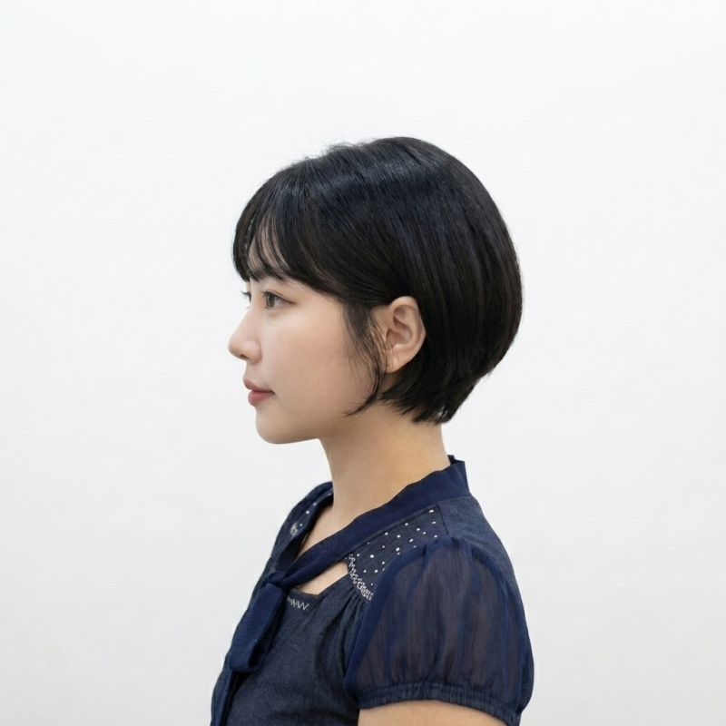 볼륨매직 보브단발 디자인으로 부스스함은 잡고 동글동글 입체적인 두상 완성하기 [새절역 ....