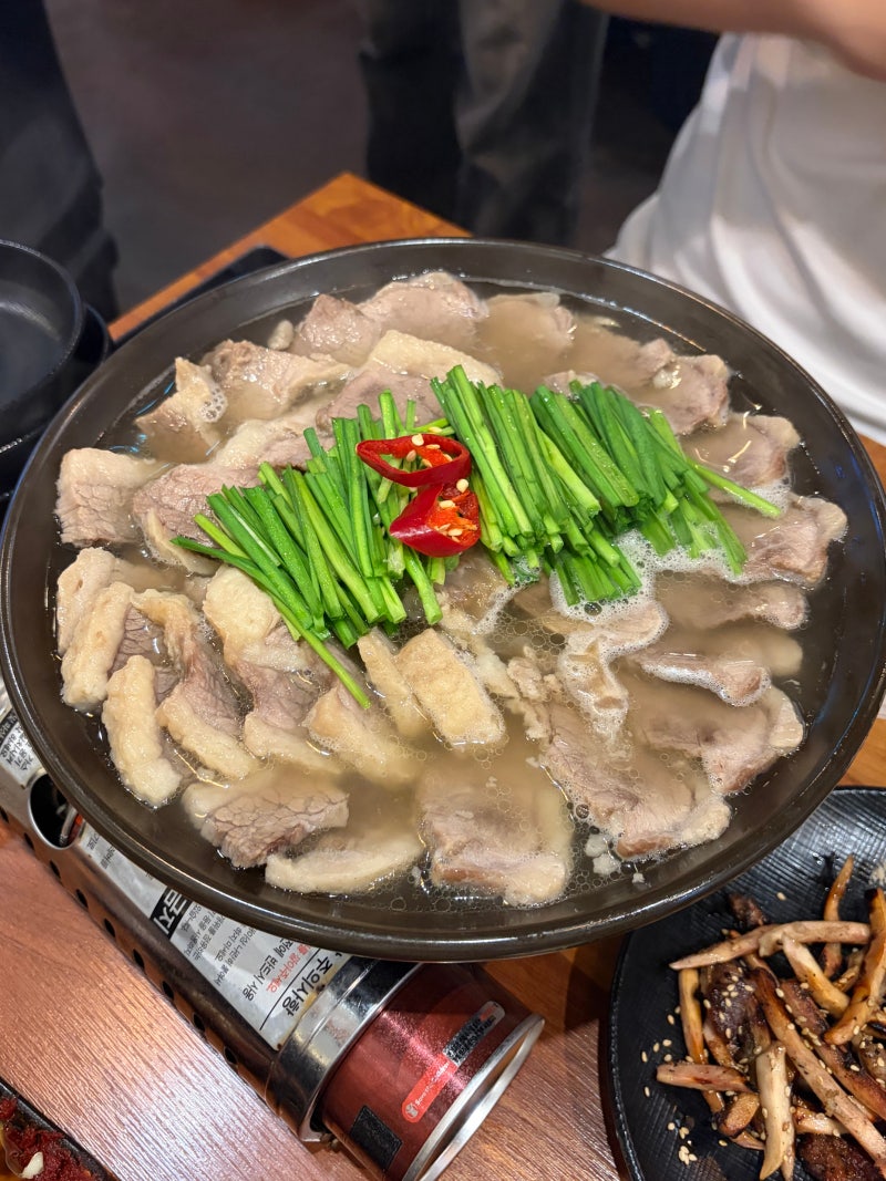 [청주 동남지구 맛집] 대구칠성뭉티기 차돌수육, 뭉티기, 오드레기, 웨이팅 등 내돈내산 후기