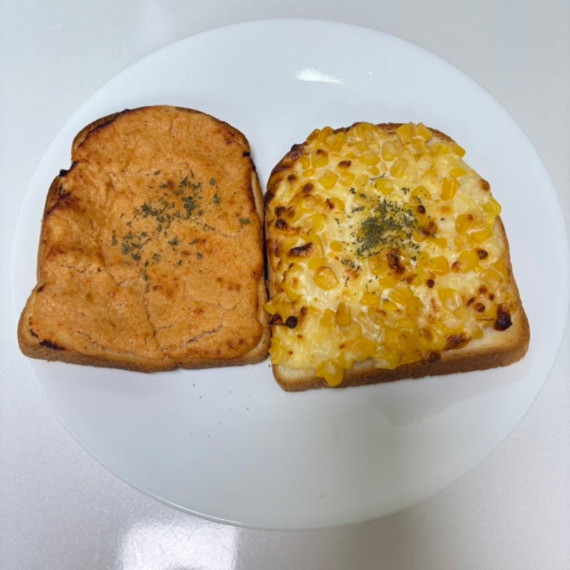 초간단 명란마요, 콘치즈마요 토스트 레시피