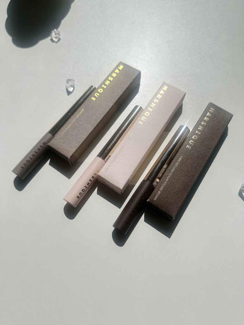 마르시끄 인리치드 컬러 속눈썹영양제 사용 후기, 올영세일 블랙 브라운 애쉬 비교