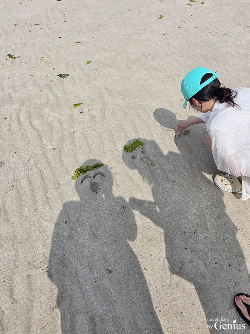 제주도 아이와 가볼만한곳 제주 금능해수욕장 금능해변 물놀이
