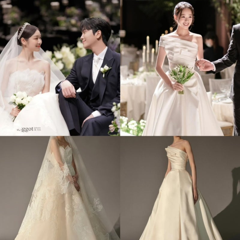 본식 드레스 종류 김연아, 손연재가 선택한 드레스는?