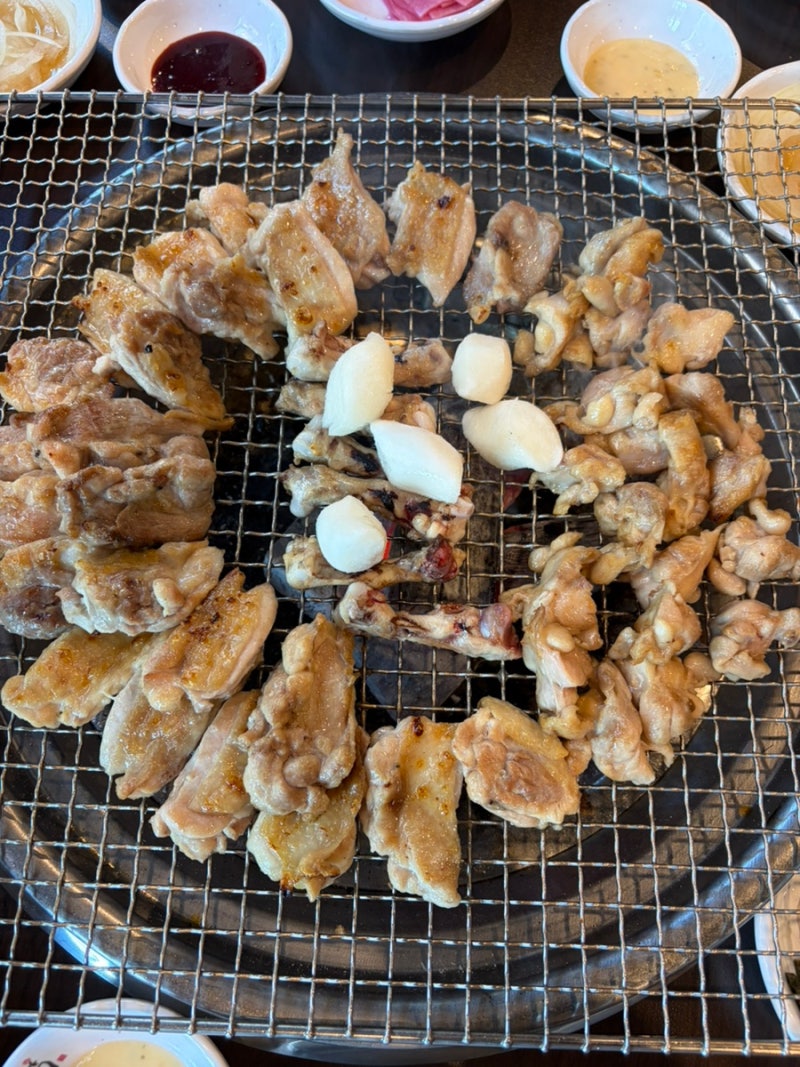 청주 율량동 맛집 “숯불에닭” 숯불닭갈비부터 무릎연골 닭 특수부위까지!