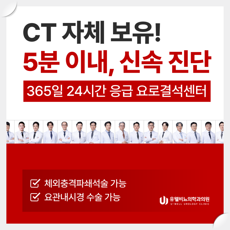 요로결석제거수술 어떻게 할까? 연성내시경부터 AI 로봇 자메닉스까지