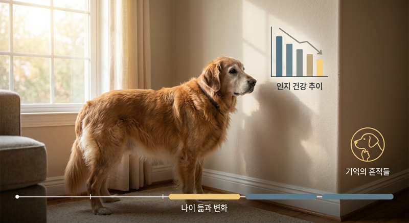 강아지 치매 초기증상 7가지와 놓치면 안 되는 인지장애 신호
