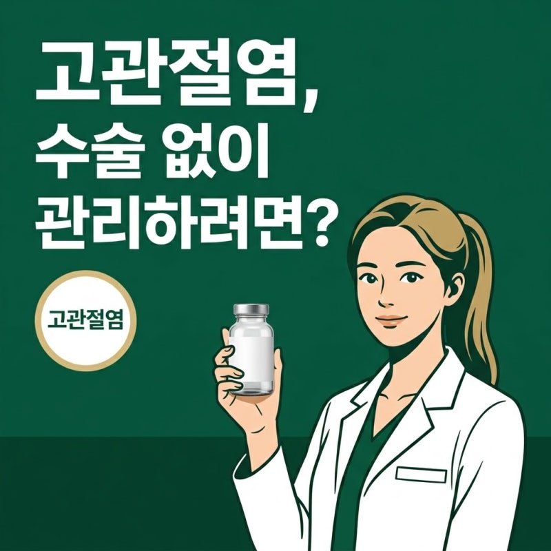 고관절염, 연골 마모와 통증 수술 전 확인해야 할 생활 관리 기준