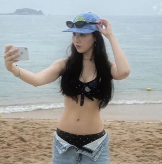 "우리가 알던 빵꾸똥꾸 맞아?" 진지희 비키니 자태에 난리 난 이유