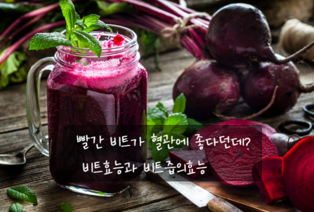 빨간 비트가 혈관에 좋다던데? 비트효능과 비트즙의효능