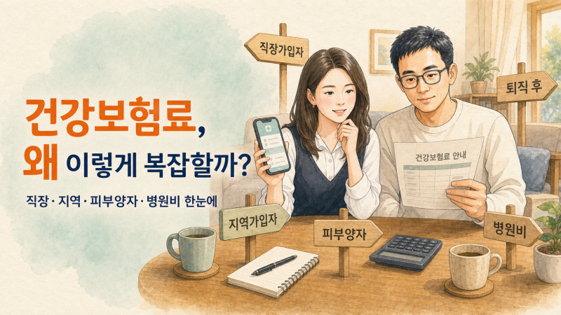 건강보험 총정리｜보험료·피부양자·병원비 총정리