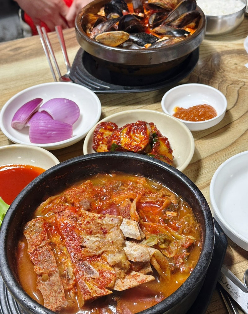 순천맛집 순천중앙동맛집 순천시청맛집 산정골해물등뼈찜