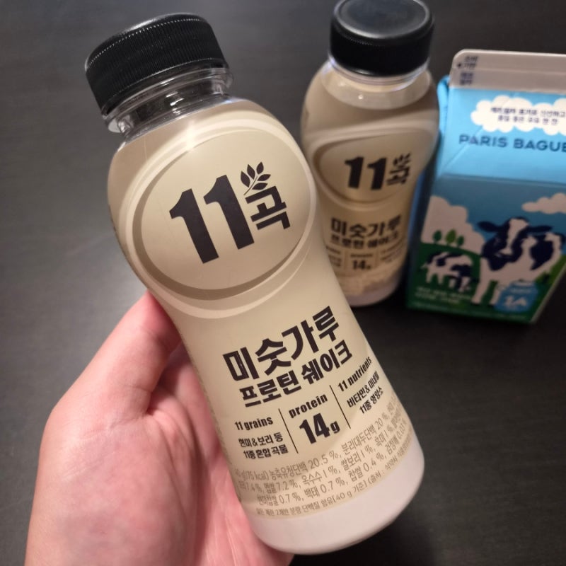 파리바게트에서도 단백질 보충을 간단하게, "11곡 미숫가루 프로틴 쉐이크"
