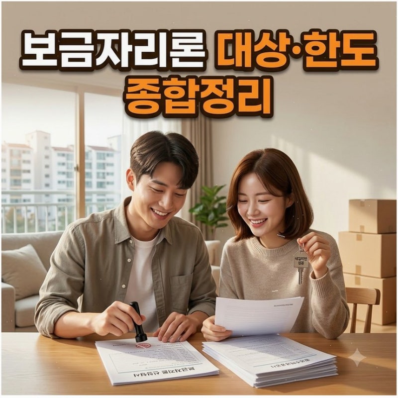 보금자리론 신청자격 소득기준 한도 신혼부부 8500만 원 완화 규정 알뜰하게 활용하기