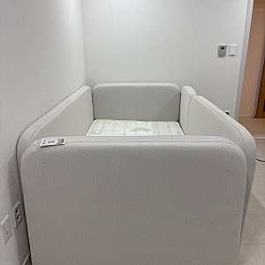 아기침대 홈앤힐 휴고 플러스 도어형 데이베드 엘라비아 S6 매트리스 조합(홈앤힐 전체교환 ....