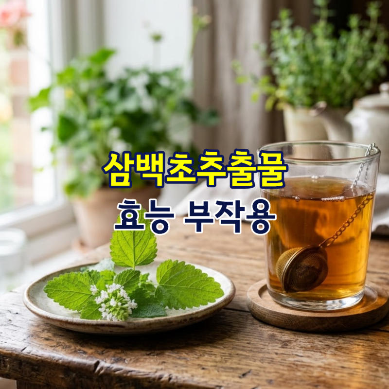 삼백초추출물 효능 부작용