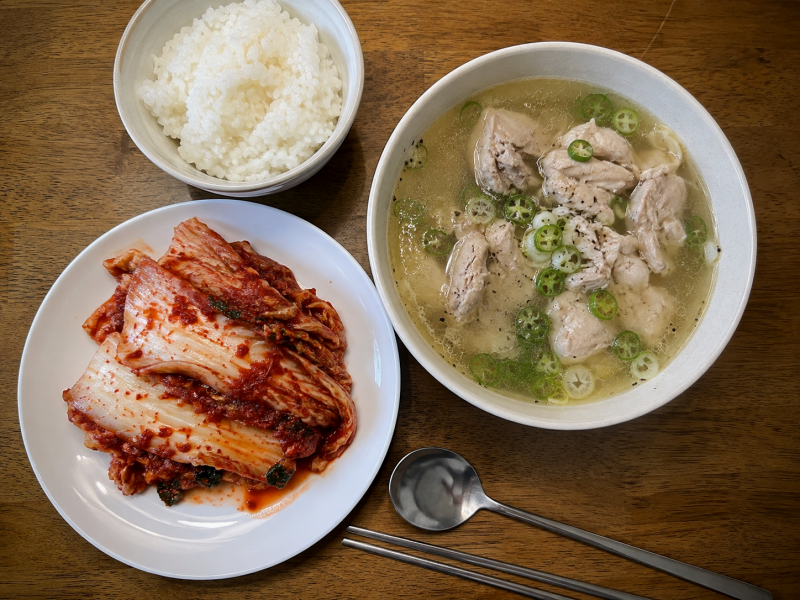 닭다리살 닭곰탕 끓이는 법｜간단 집밥 보양식 레시피