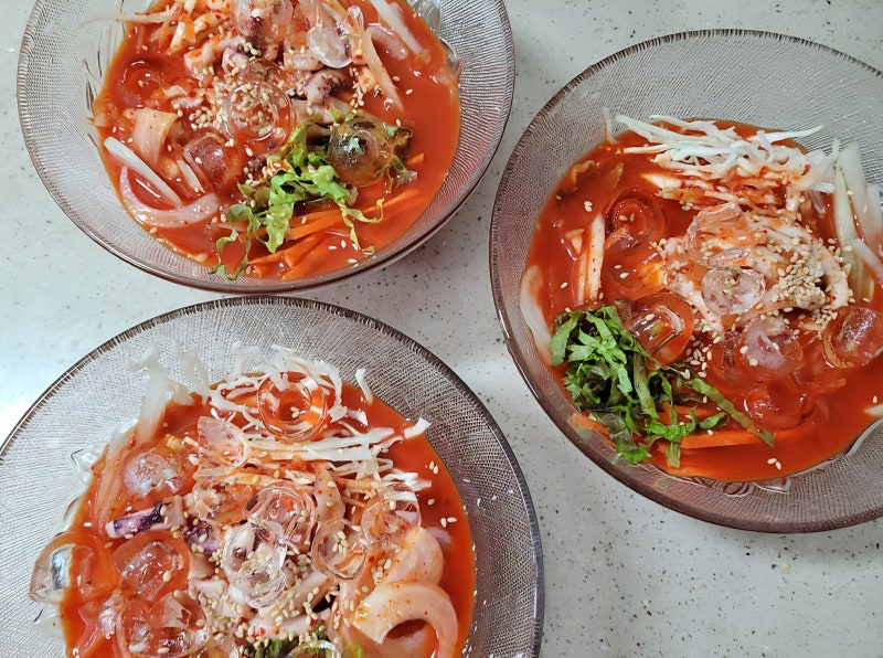 편스토랑 오징어물회 아이들 입맛에도 합격