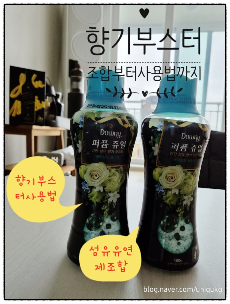 365일 냄새 좋은 옷방 [다우니 향기부스터] 섬유유연제 조합/ 내돈내산 솔직후기