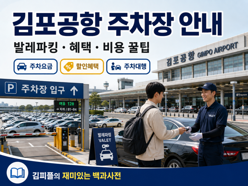김포공항 주차장 안내｜발레파킹 비용부터 할인 혜택·주차 꿀팁까지 총정리