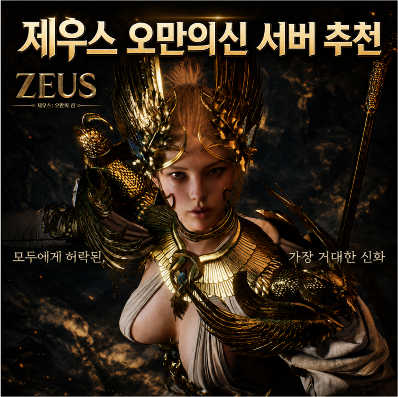 제우스 오만의신 서버 추천, PC 사양 크리에이터 BJ 섭 아테나 아레스 정리