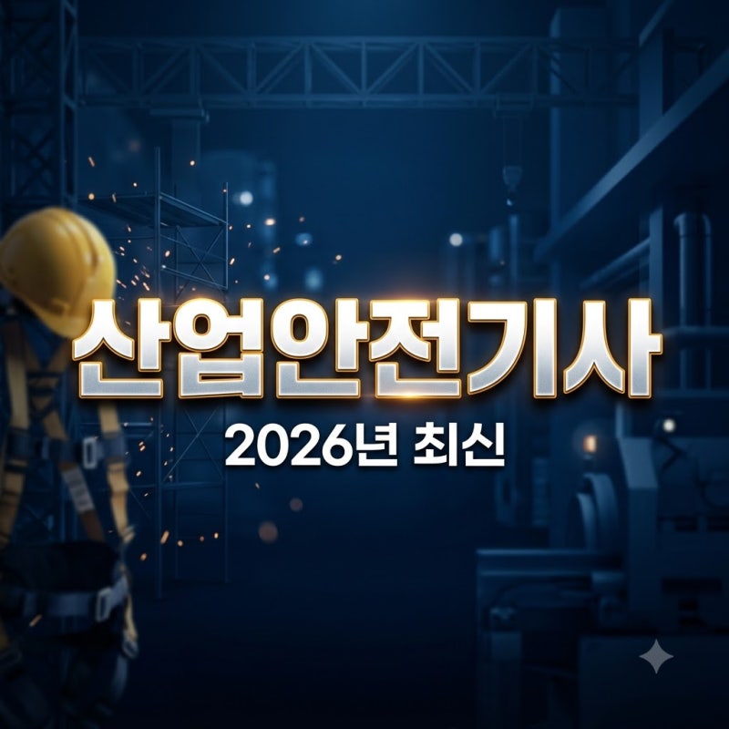 산업안전기사 2026년 시험 일정, 응시자격, 합격률 최신 정보