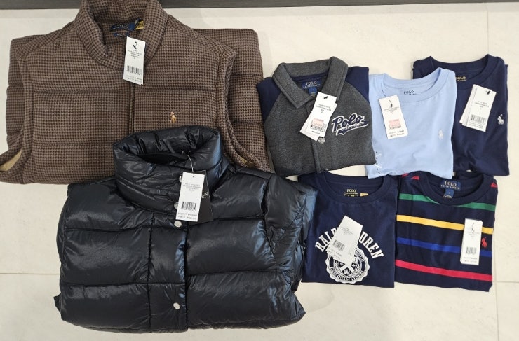 ️ 여주 아울렛 폴로 쇼핑 후기｜6세 남아부터 성인까지 7벌! 실제 구매가격 전부 공개