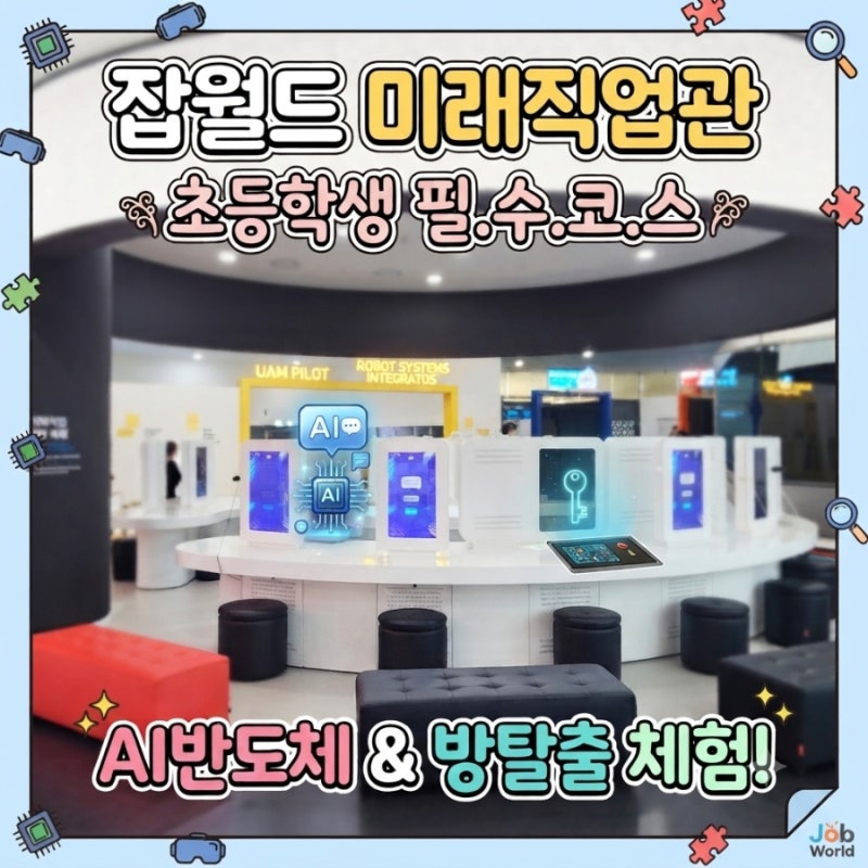 한국잡월드 미래직업관 체험 후기 및 예약, 미리 알고 가야 후회 안하는 이용 꿀팁