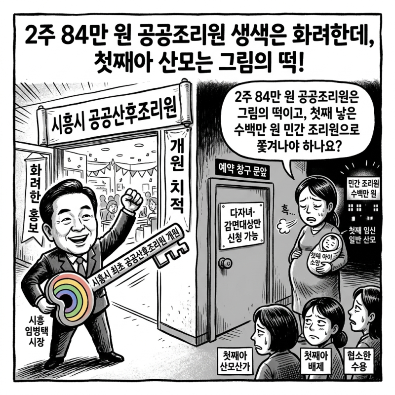 시흥시 공공산후조리원 개원, 8월 24일부터 첫 예약 시작
