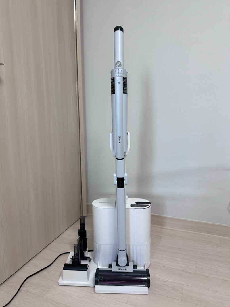 샤크 무선청소기 에보파워 LC351 초경량 자동먼지비움 솔직 후기, 할인 꿀팁