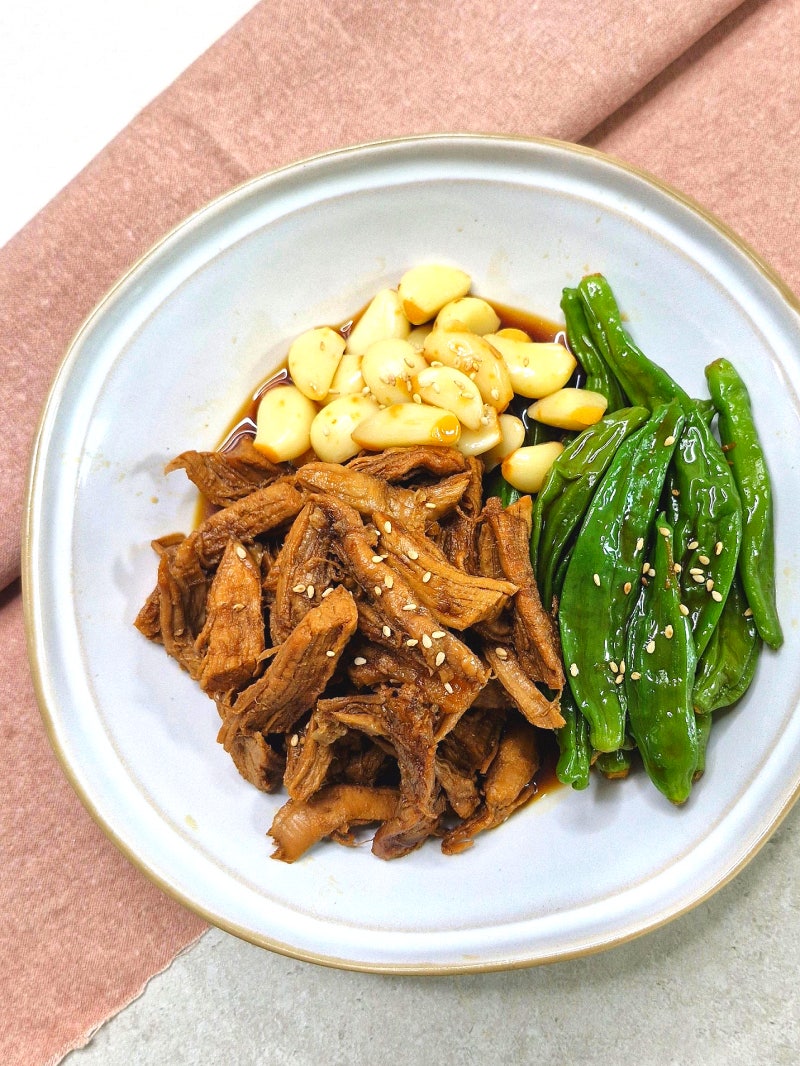 돼지고기 안심 장조림 레시피 부드러운 장조림