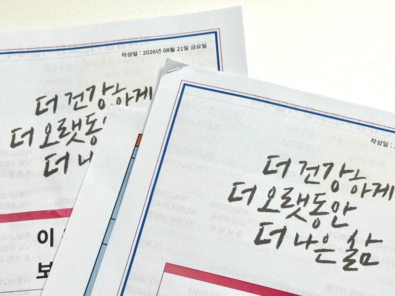 보험알못의 보험 진단 컨설팅 후기