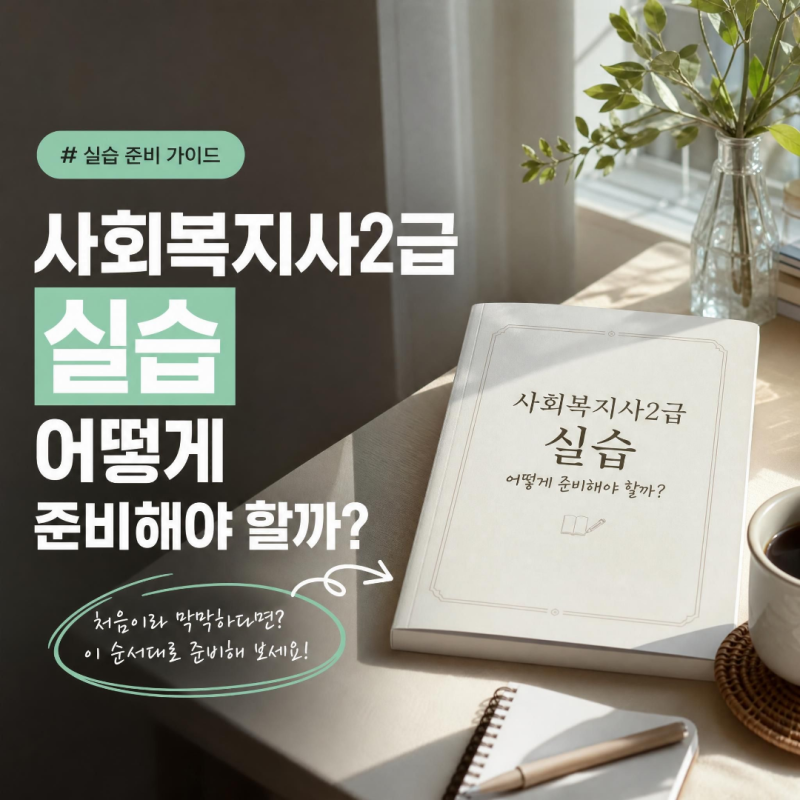 2026년 사회복지사2급 실습 (현장실습, 세미나 수업)