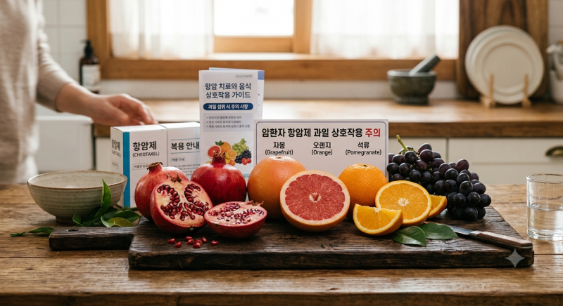 자몽 말고도 있다. 암환자 항암제에 안좋은 과일들,암환자 보호자가 알아두면 좋은 것들 ⑯