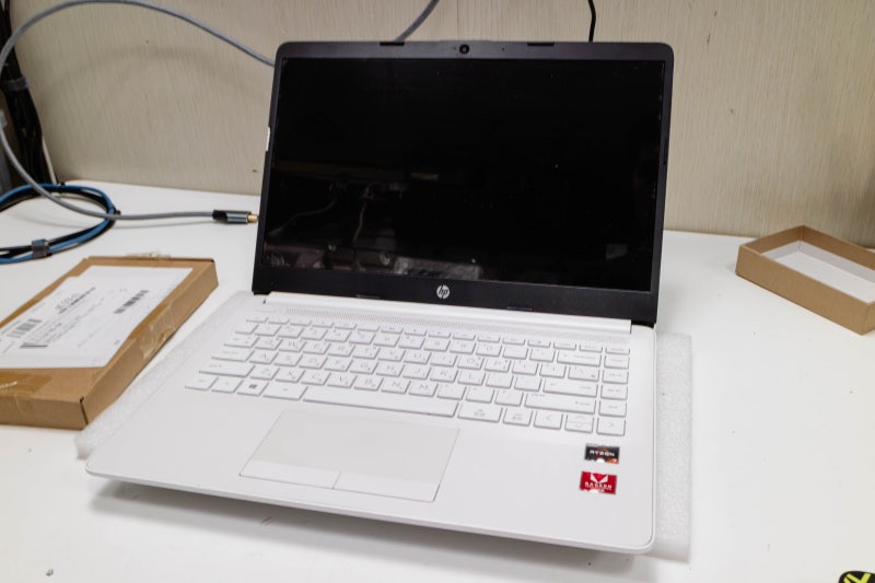 HP 노트북 배터리 0% 충전 안될 때, 14s-dk0113AU 배터리 교체