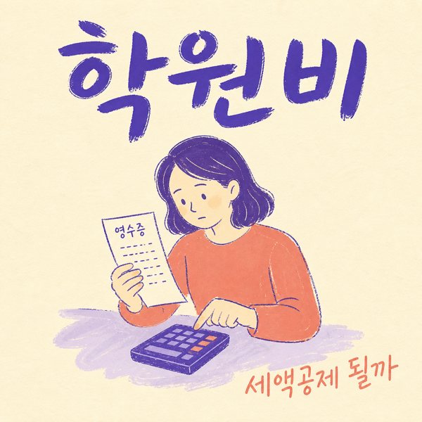 초등학생 학원비도 연말정산 될까? 교육비 세액공제 대상 정리