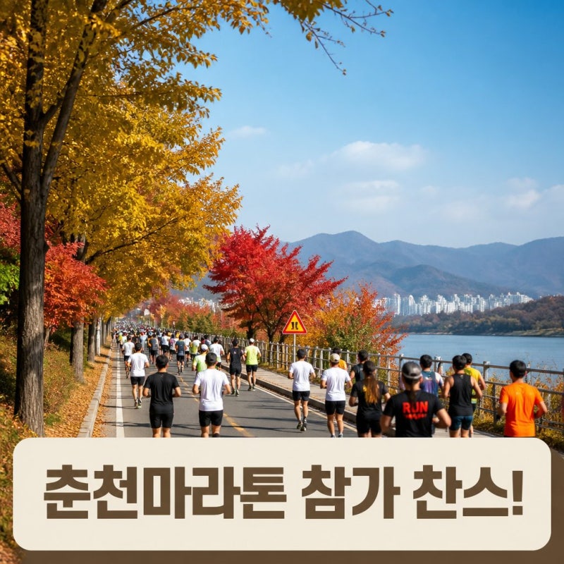 2026 춘천마라톤 참가 추가접수 패키지 소식 정보