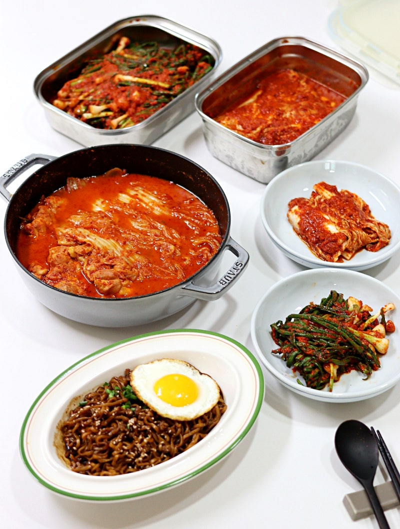 매운김치 선화동 실비김치 활용 김치닭볶음탕 레시피