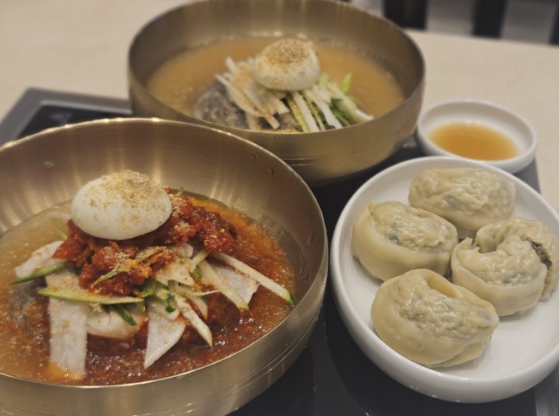 龍仁水枝竹田冷麺名店 麺仙堂、メニュー、駐車場、レビュー