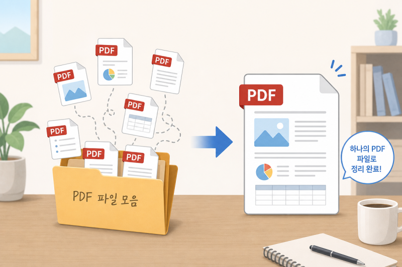 PDF 합치기: 여러 파일을 하나로 묶는 가장 쉬운 순서