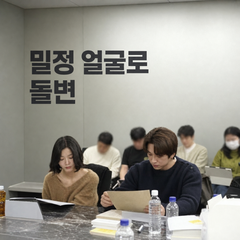 100일의 거짓말 김유정, 박진영과 첫 대본리딩…밀정 눈빛으로 달라진 순간