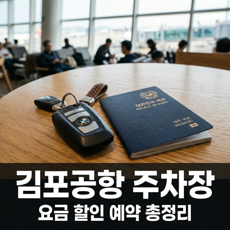 김포공항 주차장 요금 할인 예약 총정리: 공식 vs 사설 비교
