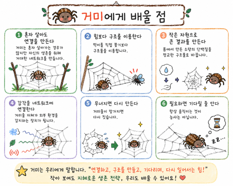 거미는 곤충이 아니다｜새까지 잡아먹는 거미의 놀라운 생존전략 16가지