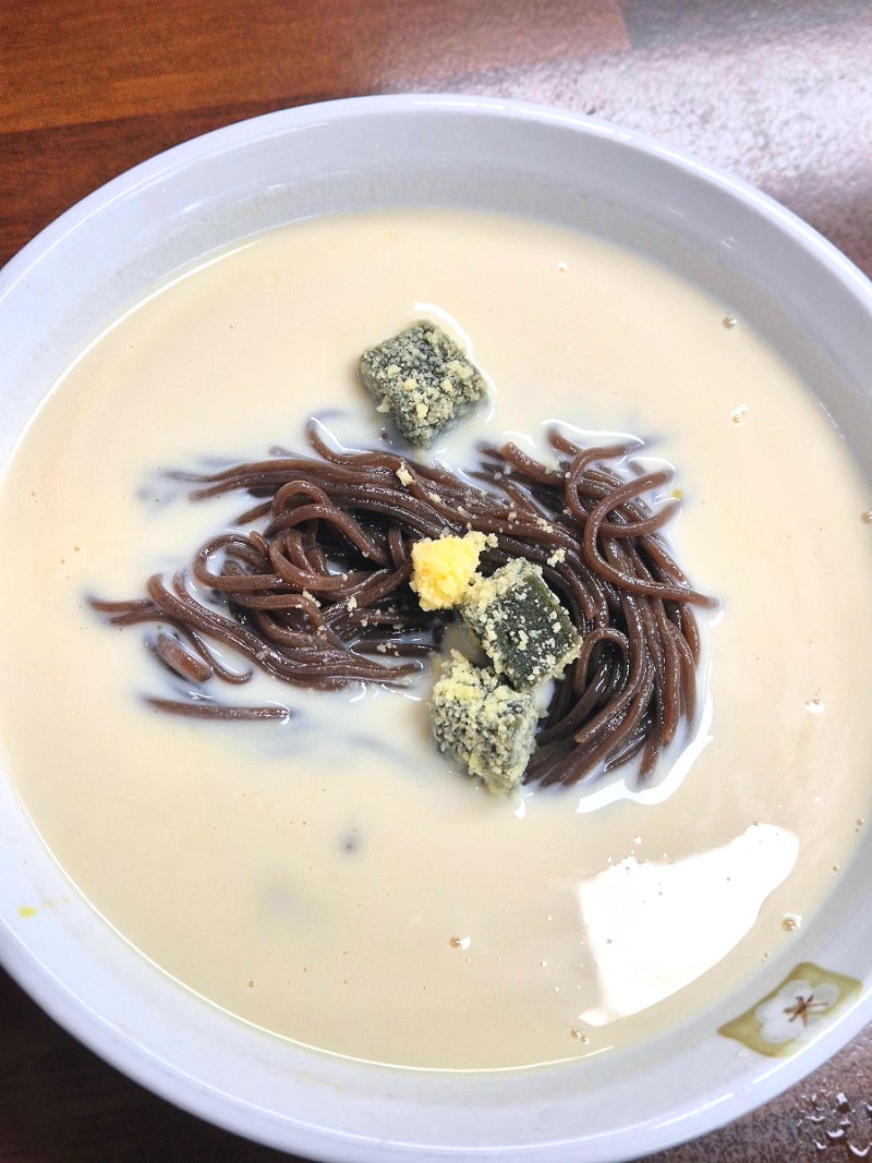 전주한옥마을 애견동반식당 메르밀진미집 후기, 초당옥수수콩국수 추천