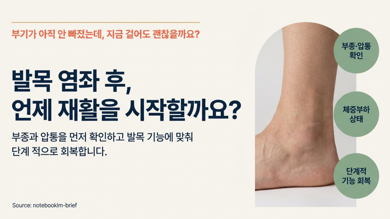 발목염좌 전문 적인 치료는 어떻게 이루어지나요? - 남양주발목한의원, 구리발목한의원, 남....
